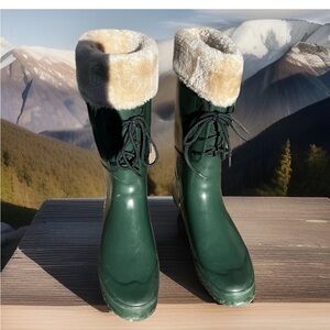 The Original Muck Boot Co VINTAGE Women’s 9 Fur Lined Weatherproof Boot